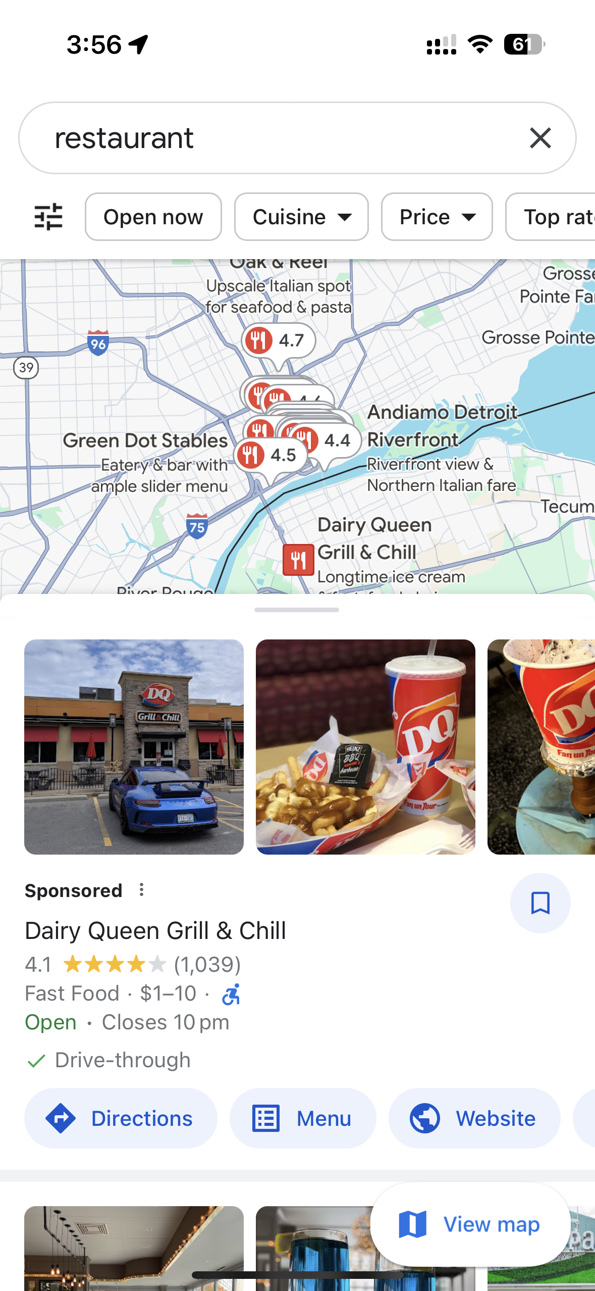 google ads for restaurants